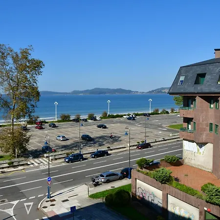 Primera Linea De Playa Samil Costa Con Garaje Incluido Apartment *