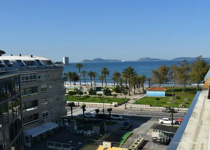 Appartement Primera Linea De Playa Samil Costa Con Garaje Incluido