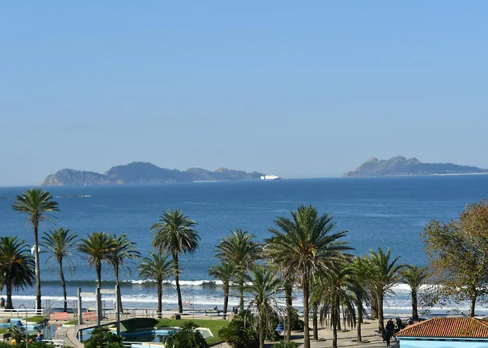 Lejlighed Primera Linea De Playa Samil Costa Con Garaje Incluido